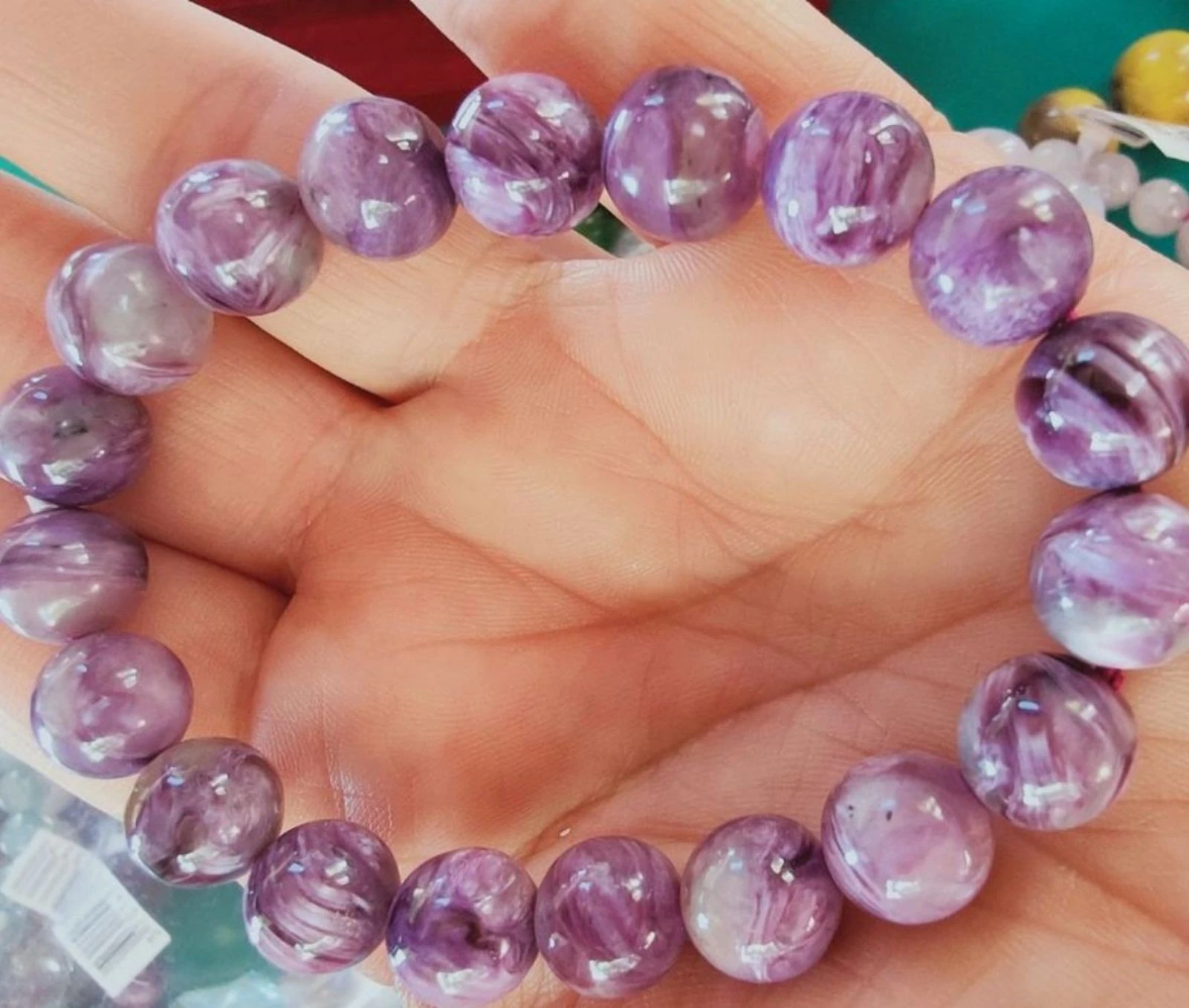 An AA+ Russian Charoite bracelet – photo 12
